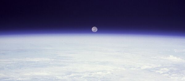 Восход Луны над планетой Земля - Sputnik Արմենիա
