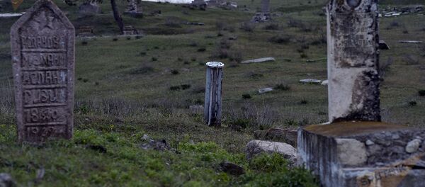 Азербайджанское кладбище в Гадруте. - Sputnik Армения
