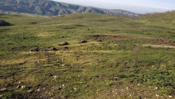 Тела погибших азербайджанских солдат - Sputnik Армения
