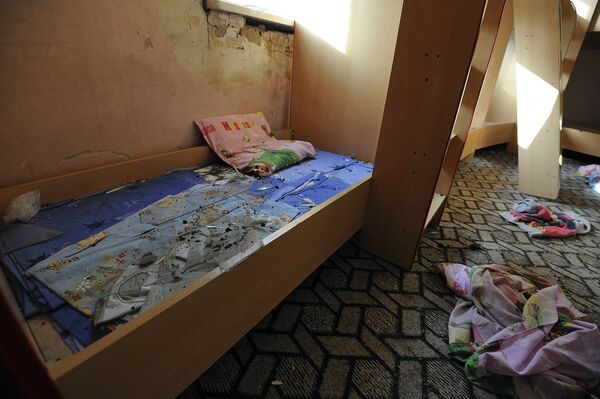 Кровать в детском саде Талыша - Sputnik Армения