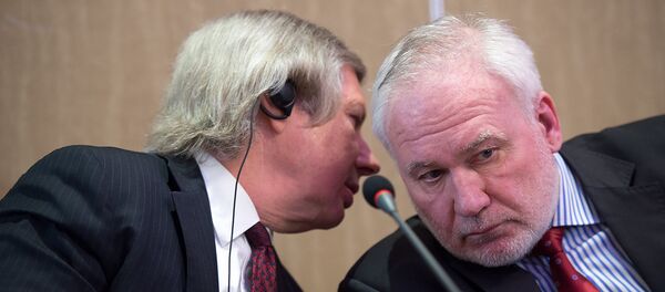 Сопредседатели МГ ОБСЕ Джеймс Уорлик и Игорь Попов - Sputnik Արմենիա