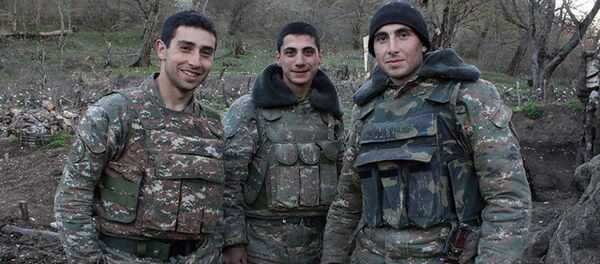 Военнослужащие на передовой, от которых долгое время не было никаких известий Военнослужащие на передовой, от которых долгое время не было никаких известий - Sputnik Армения