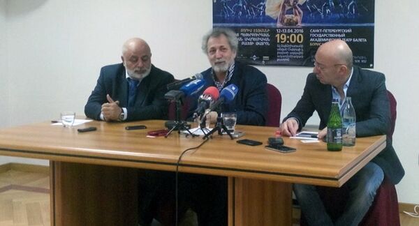 Пресс-конференция Бориса Эйфмана Пресс-конференция Бориса Эйфмана - Sputnik Արմենիա