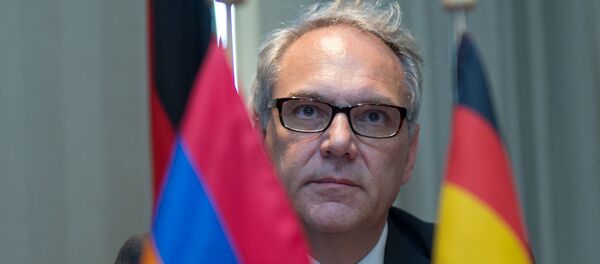 Посол Германии в Армении Матиас Кислер Посол Германии в Армении Матиас Кислер - Sputnik Արմենիա