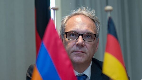 Посол Германии в Армении Матиас Кислер - Sputnik Արմենիա