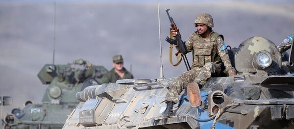 Учения ОДКБ Нерушимое братство - 2015 в Армении - Sputnik Армения