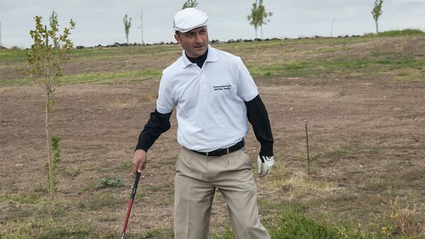 генеральный секретарь и главный тренер Национальной ассоциации гольфа Армении Карен Оганесян - Sputnik Армения