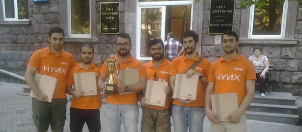 команда НУИХ-Tellcell команда НУИХ-Tellcell - Sputnik Армения