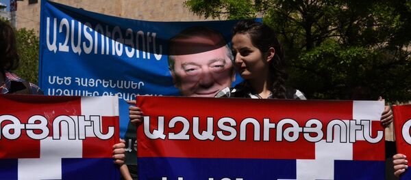 Свободу Левону Айрапетяну - протест в Ереване Свободу Левону Айрапетяну - протест в Ереване - Sputnik Արմենիա