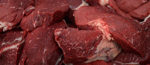 Мясоперерабатывающее предприятие АПХ Мираторг в Брянской области Мясоперерабатывающее предприятие АПХ Мираторг в Брянской области - Sputnik Армения