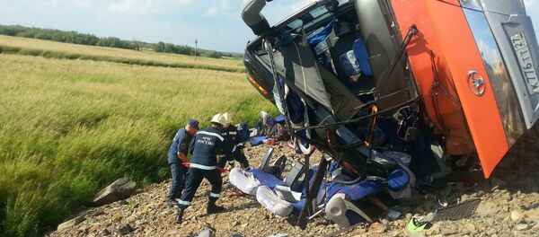 ДТП с автобусами в Хабаровском крае ДТП с автобусами в Хабаровском крае - Sputnik Արմենիա