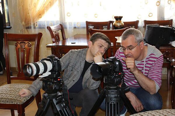 Режиссеры фильма Геноцид.Начало Айк Ордян и Станислав Сидоров Режиссеры фильма Геноцид.Начало Айк Ордян и Станислав Сидоров - Sputnik Армения