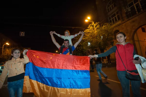 Факельное шествие в Ереване Факельное шествие в Ереване - Sputnik Армения