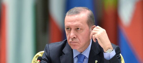 Президент Турции Реджеп Тайип Эрдоган - Sputnik Армения