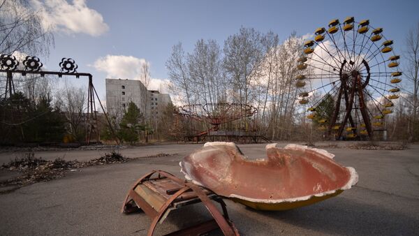 В эвакуированном после аварии на ЧАЭС городе Припять - Sputnik Армения