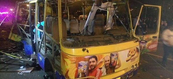 Взрыв автобуса Взрыв автобуса - Sputnik Армения