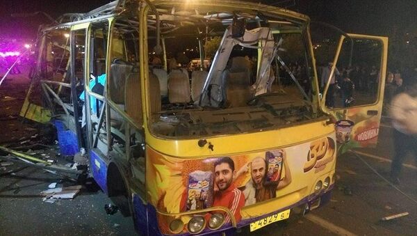Взрыв автобуса - Sputnik Армения