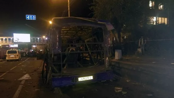 Взрыв автобуса в Ереване - Sputnik Армения