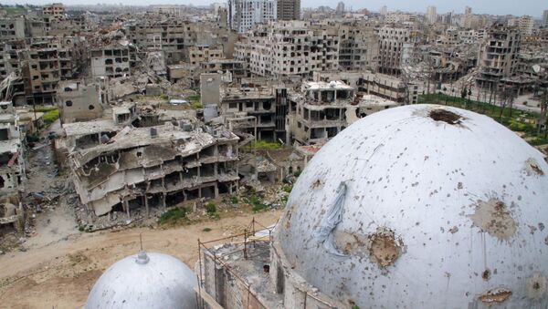 Ситуация в сирийском городе Хомс - Sputnik Արմենիա