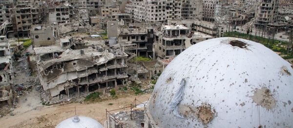 Ситуация в сирийском городе Хомс Ситуация в сирийском городе Хомс - Sputnik Армения
