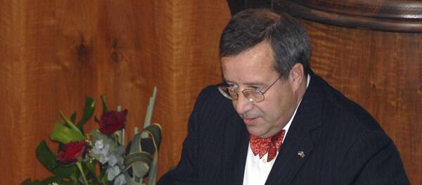 Президент Эстонии Тоомас Хендрик Ильвес - Sputnik Արմենիա