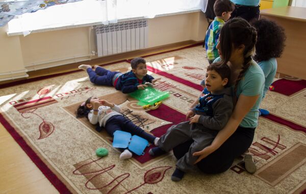 Инклюзивная часть детского сада N92 Инклюзивная часть детского сада N92 - Sputnik Армения