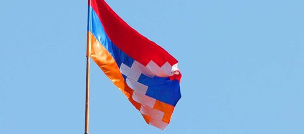 Флаг НКР Флаг НКР - Sputnik Արմենիա