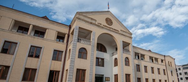 Степанакерт. Здание правительства НКР Степанакерт. Здание правительства НКР - Sputnik Армения