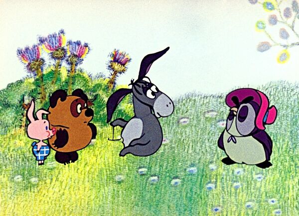 Кадр из мультфильма Винни-Пух и день забот Кадр из мультфильма Винни-Пух и день забот - Sputnik Армения