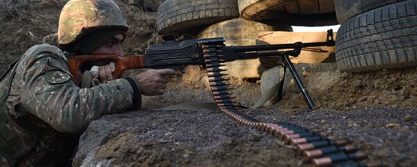 Армянский военнослужащий. Село Мовсес Армянский военнослужащий. Село Мовсес - Sputnik Արմենիա