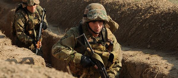 Армянские военнослужащие Армянские военнослужащие - Sputnik Արմենիա