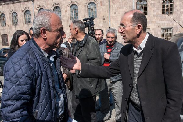 Акция протеста таксистов Акция протеста таксистов - Sputnik Արմենիա