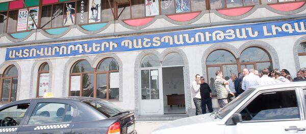 Акция протеста таксистов - Sputnik Армения