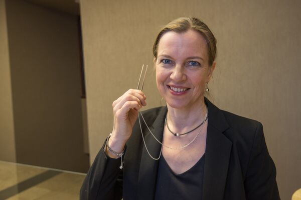 Главный дирижер и художественный руководитель Камерного хора им. Св. Йоханнеса Карен Олгрен Главный дирижер и художественный руководитель Камерного хора им. Св. Йоханнеса Карен Олгрен - Sputnik Արմենիա