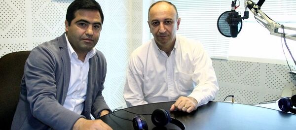 Ալֆրեդ Տեր-Մկրտչյան և Խաչիկ Չախոյան Ալֆրեդ Տեր-Մկրտչյան և Խաչիկ Չախոյան - Sputnik Армения