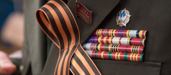 Георгиевская ленточка Георгиевская ленточка - Sputnik Армения