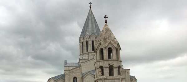 Шуши, церковь Св.Казанчецоц. Нагорный Карабах Шуши, церковь Св.Казанчецоц. Нагорный Карабах - Sputnik Արմենիա