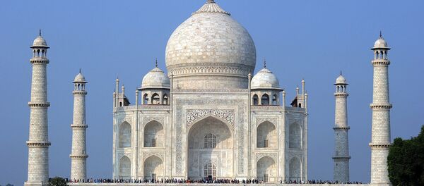 Тадж-Махал — мавзолей-мечеть, находящийся в Агре, Индия - Sputnik Արմենիա
