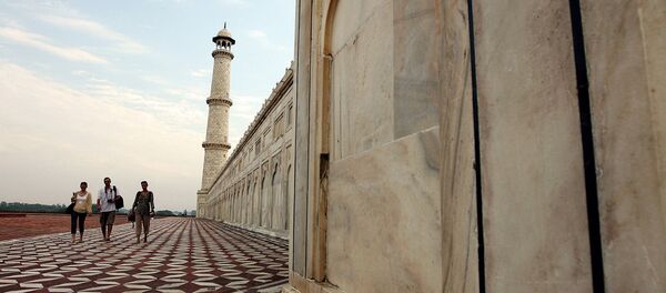 Тадж-Махал — мавзолей-мечеть, находящийся в Агре, Индия - Sputnik Армения