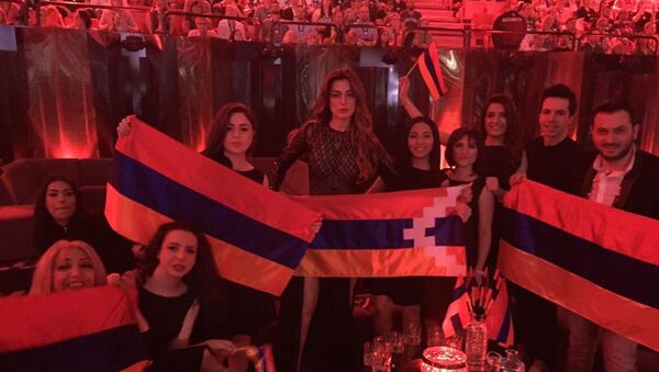 Армянская делегация на Евровидении - Sputnik Արմենիա