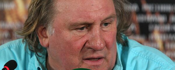 Пресс-конференция актера Жерара Депардье Пресс-конференция актера Жерара Депардье - Sputnik Армения