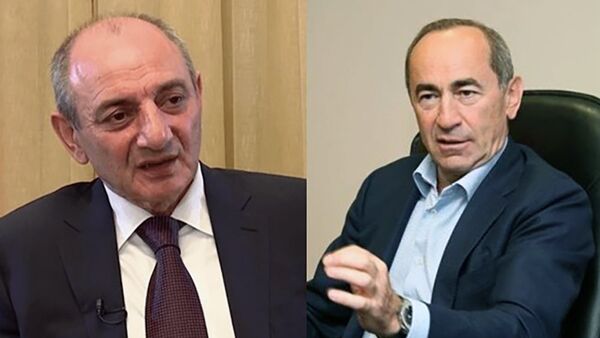 Бако Саакян и Роберт Кочарян - Sputnik Армения