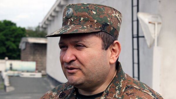 Начальник управления тыла Минобороны Армении Норайр Елчян - Sputnik Արմենիա
