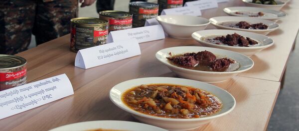 Питание солдат армянской армии - Sputnik Армения