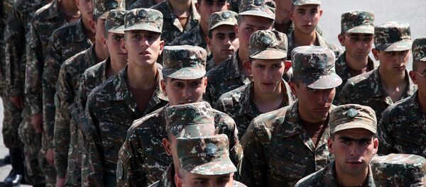 Военнослужащие армянской армии - Sputnik Արմենիա