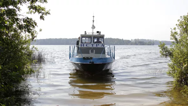 Патрульный катер Истринского водохранилища - Sputnik Армения
