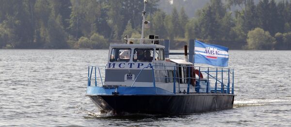 Патрульный катер Истринского водохранилища Патрульный катер Истринского водохранилища - Sputnik Армения