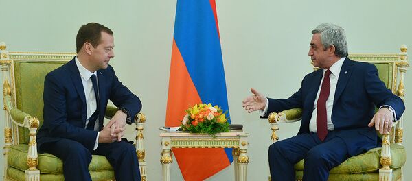 Саргсян и Медведев Саргсян и Медведев - Sputnik Արմենիա