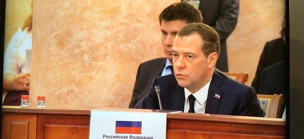 Дмитрий Медведев на расширенном заседании Совета Дмитрий Медведев на расширенном заседании Совета - Sputnik Армения