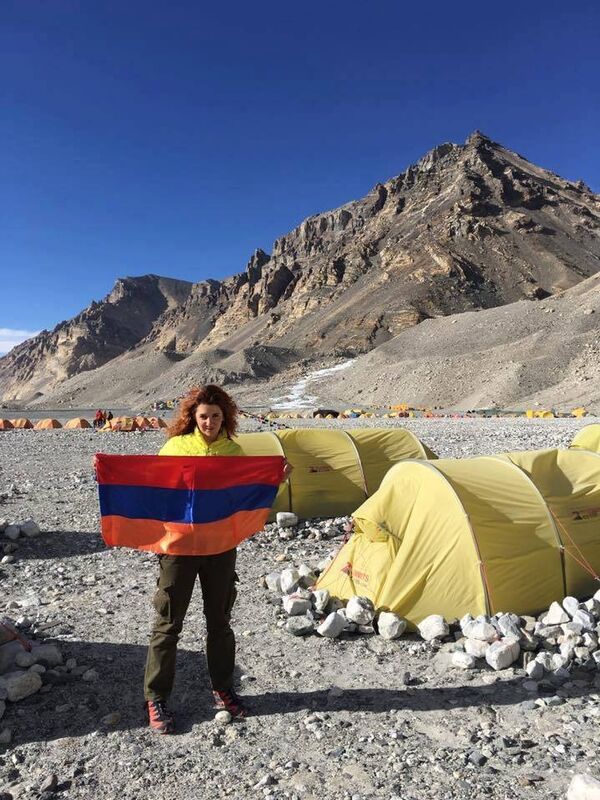 Первая армянка на вершине Эвереста! Первая армянка на вершине Эвереста! - Sputnik Արմենիա